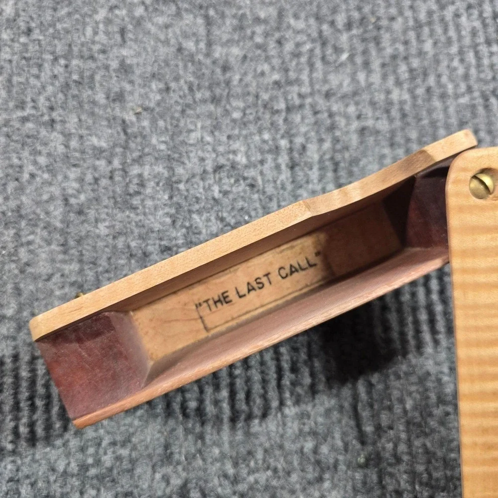 Robert W Clifft Turkey Box Call The Last Call Curly Maple 2008